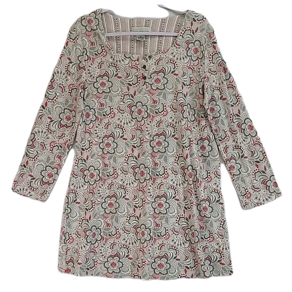 Karen Neuberger Nightwear Nightshirt Size M Soft Cotton